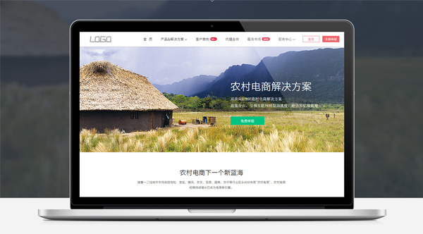 农村电商网站开发制作
