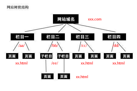 网站架构,网站目录