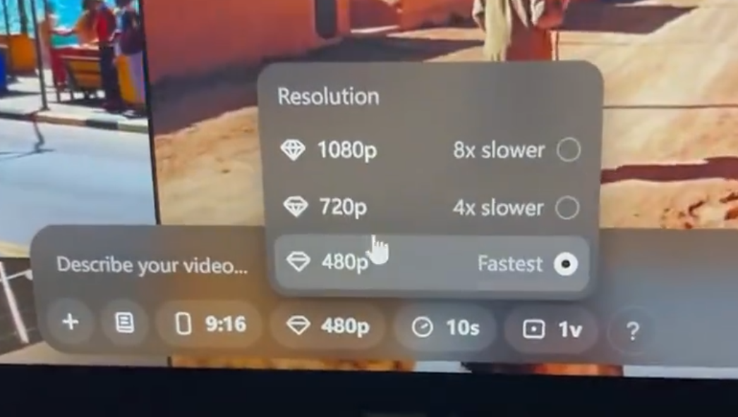 支持1080p视频生成